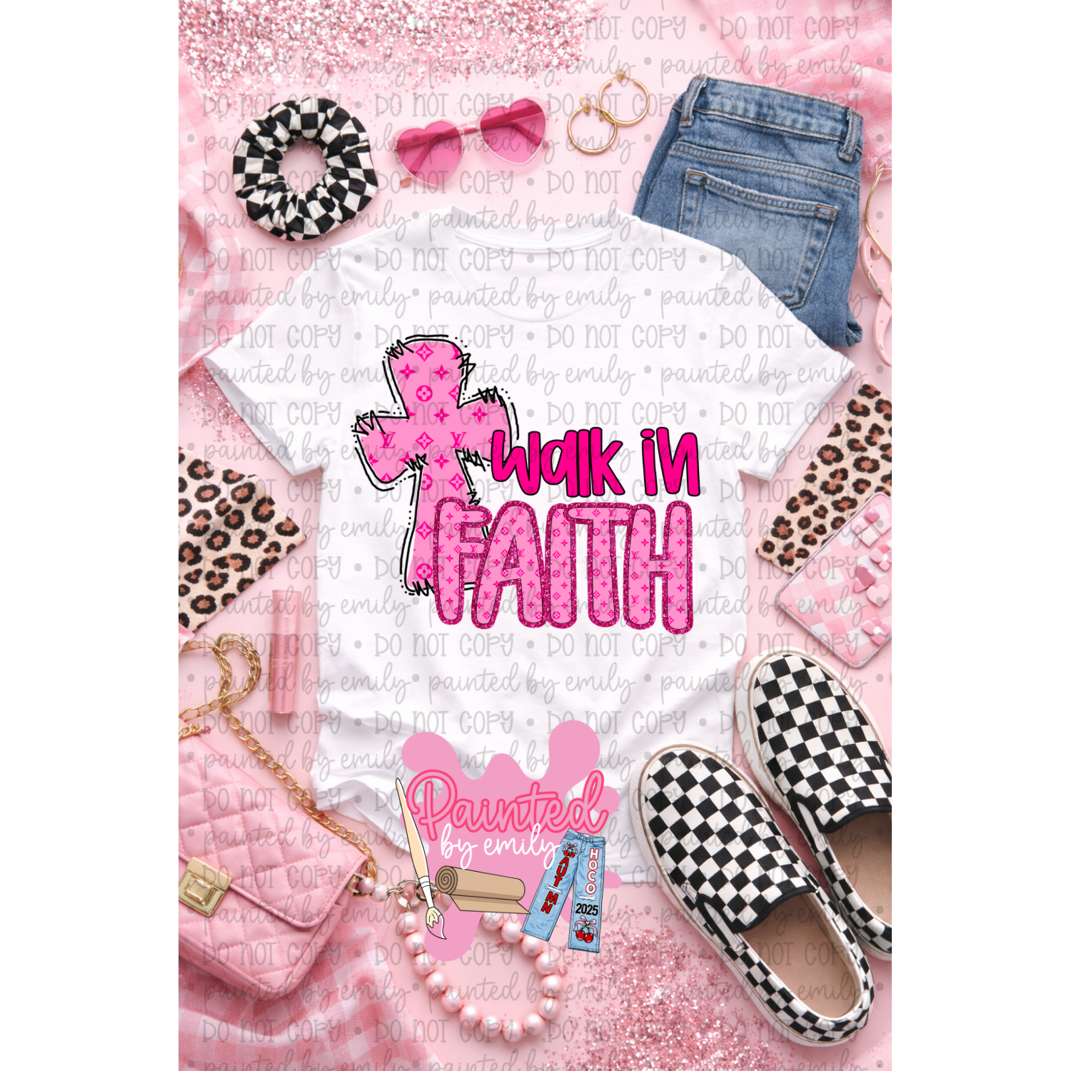 Walk In Faith Boujee PNG