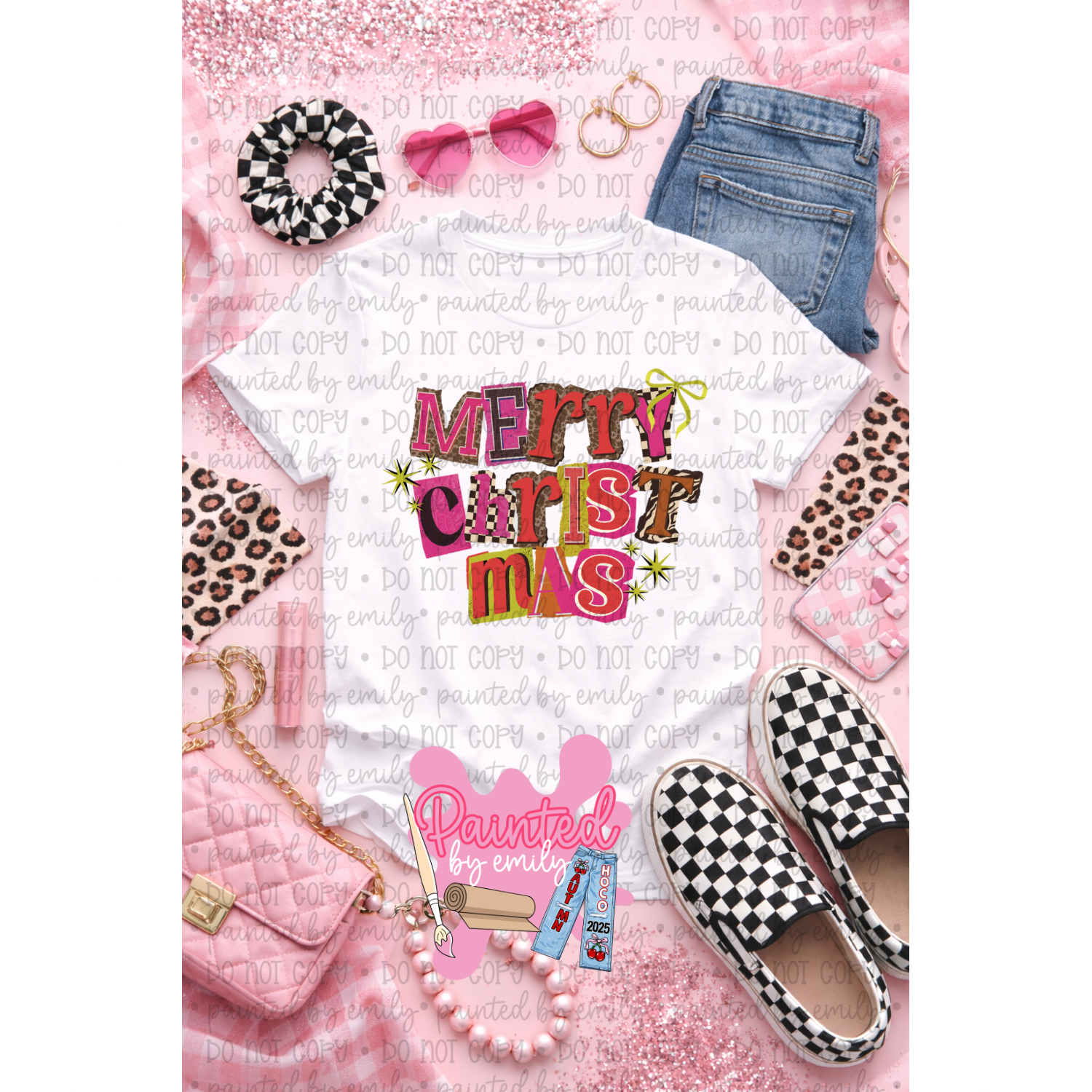 Merry Christmas Scrapbook PNG